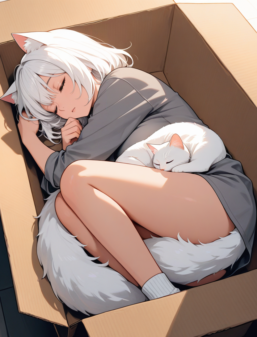 &nbsp;Слепая кошкодевочка люмина